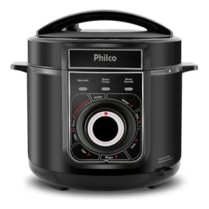 Panela de Pressão Elétrica Multifuncional Philco Ppp02pi 900W Cor Preta