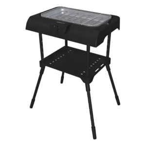 Churrasqueira Elétrica 2 Em 1 Pedestal 75cm Agratto 127v Preto 127v