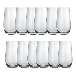 Kit 12 Copos Nadir Figueredo Dubai Long Drink Vidro 500ml