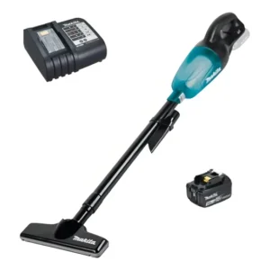 Aspirador Pó Makita Dcl180zb Com Bateria E Carregador Cor Preto/azul