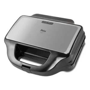 Grill E Sanduicheira Philco Pgr17pi Chapas Removíveis 900w Cor Preto