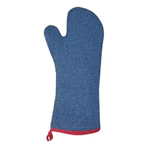 Kit Luva Térmica Grafatex Anatomica Longa 50cm - 5 Pares Azul