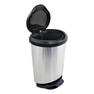 Cesto De Lixo 20lts C/ Pedal Banheiro E Cozinha