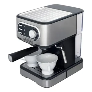 Cafeteira Elétrica Black Decker Modelo CE1100G Até 2 Xícaras Simultâneas e Cápsulas Nespresso e Dolce Gusto