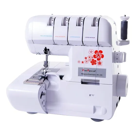 Máquina de Costura Overlock Sun Special SS-320 Portátil