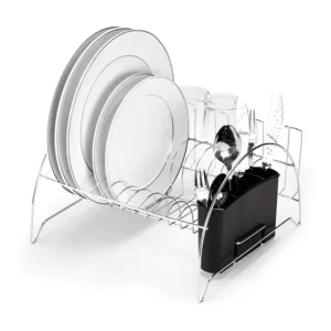 Escorredor Fan Cromado Com Porta Copos 1011 - Arthi