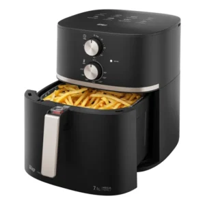 Fritadeira Air Fryer Elétrica Mega Family Wap 7,1 Litro 220v Preto, Cinza E Champagne 220v