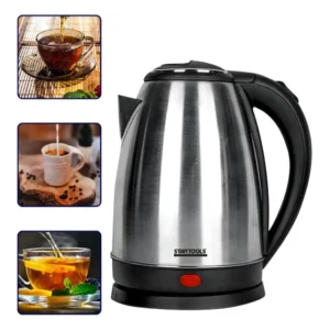 Chaleira Elétrica Jarra Inox Garrafa Café Água Chá 2000ml