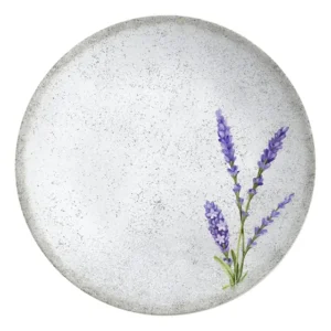 Conjunto De Pratos Rasos Alfazema Alleanza - 6 Unidades