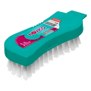 Escova Multiuso Pequena C/ Raspador Plastica Bt250 Noviça Azul-celeste