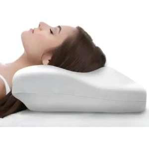 Travesseiro Nasa Anatômico De Suporte Cervical Cor Branco