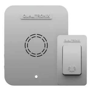 Campainha Sem Fio Branca 150m 52 Toques - Qc1b - Qualitronix Branco 127/220v