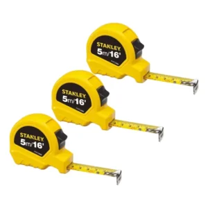 Kit 3 Unidades Trenas 5 Metros Stanley