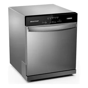 Lava Louças Brastemp 8 Serviços Blf08bs Cinza 110v Prateado 127v