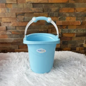 Balde Nastripack 11L Azul-claro Plástico Infantil Lavar Roupa ou Ofurô Bebê