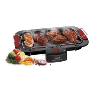 Churrasqueira elétrica Agratto CH preta/vermelha