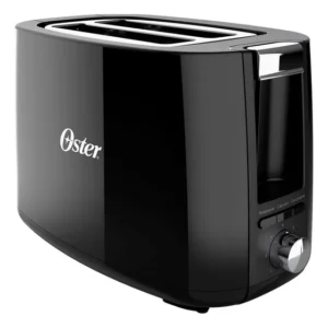Torradeira Oster Otor 650 Simple Life preta com 650w de potência e 7 níveis de tostagem