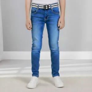 Calça Infantil Jeans Sarja Menino Juvenil Regulador