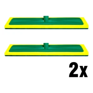 Kit 2 Esfregão Rodo Espuma Grande Lava Limpa Azulejo Piso