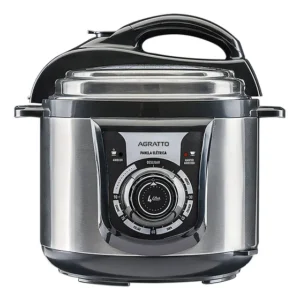 Panela De Pressão Elétrica Agratto 4l Pe-01 Inox Frequência 60 Hz