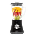 Liquidificador Super Chef Com Copo De Vidro 750w Oster Preto 127v - Imagem 2