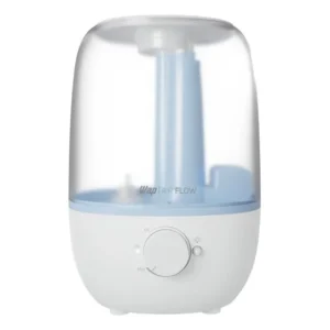 Umidificador De Ar Wap Air Flow U2 Com Luminária Led Bivolt Branco E Azul 127/220v