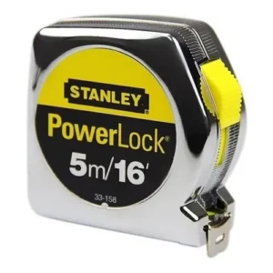 Trena De Aço 5 Metros X 19mm Powerlock 33-158 Stanley