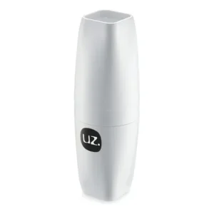 Porta Escova Com Tampa Slim De Plástico - Uz Cor Branco