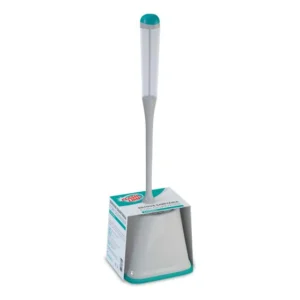 Escova sanitária com dispenser para desinfetante e suporte BAN6255 Flash Limp