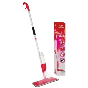 Rodo Esfregão Mop Spray Vassoura Mágica Com Reservatório Vermelho