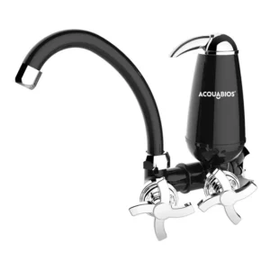 Filtro com torneira de parede Acquabios E05 preto