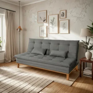 Sofá Cama Mobly 3 Lugares - Praticidade E Sofisticação