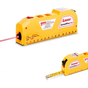 Nível De Mão Com Laser Trena Régua Nivelador