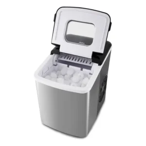 Máquina De Gelo Philco Pmg01pi 12kg 100w Cor Prateado 220v 220v Prateado