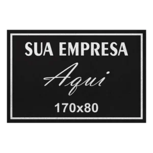 Tapete Capacheria Personalizado - De 1.7m X 80cm