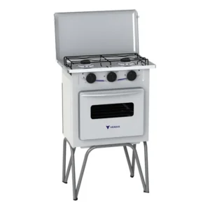 Fogão 2 Bocas Gemini Com Tampa De Metal Branco Gás Glp Venax Branco