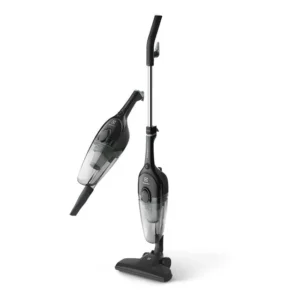 Aspirador de Pó Vertical com Fio Portátil de mão 2 em 1 com 1.100W de Potencia Cabo 5m capacidade 1,2L filtro HEPA Electrolux STK12 preto