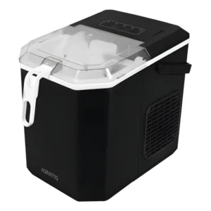 Máquina De Gelo Portátil 12kg Preto Mg-01 Agratto 220v 220v Preto