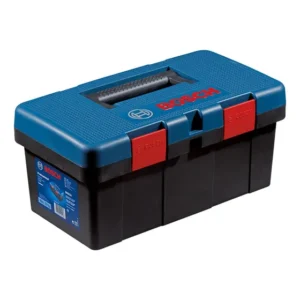 Caixa Ferramentas Grande Plástica C/ Bandeja Bosch Tool Box Azul