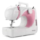Máquina De Costura Reta Futura Jx-2040 Portátil Elgin Cor Branco/Rosa - Imagem 9