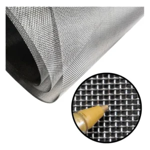 Tela Aço Inox 304 Malha 18 Fio 26 (0,95mm) 50 X 100cm