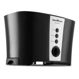 Torradeira Tostapane Preta 800w Britânia Cor Preto