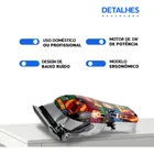 Maquina Cortar Cabelo Kemei Profissional Grafites Max-2092 Cor Estampada - Imagem 3