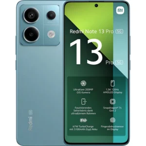 Xiaomi Redmi Note 13 Pro 5g Global 256gb 8gb Ram C/ Nfc Cor Ocean Teal