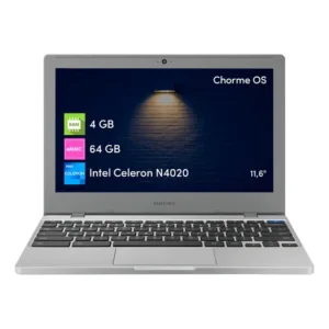 Notebook Samsung Chromebook 4gb 64gb Chrome Os 11.6 cor cinza
