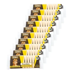 Pregador De Madeira Para Roupas Gina Pacote Com 120 Un