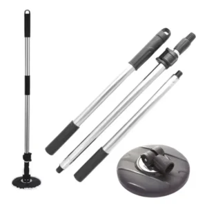 Kit Cabo + Base Do Cabo Mop Perfect Esfregão 360 Move E Pro Preto