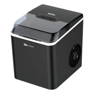 Máquina de Gelo em Cubos Portátil 12kg EOS Ice Compact cor preto