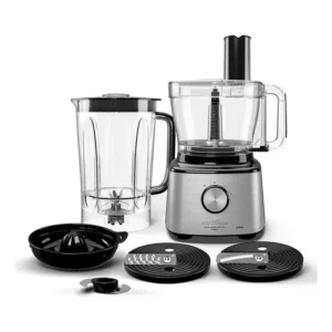 Multiprocessador Britania 5 Em 1 Aço Inox 2 Velocidade 1300w Cinza 127v