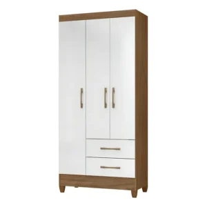 Guarda-roupa Solteiro Moval 3 Portas E 2 Gavetas